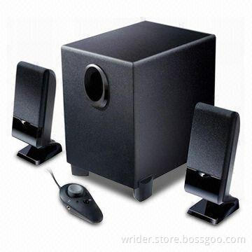 2.1CH Computer Multimedia Speakers with One 4-inch Sub-woofer Unit and Two 3-inch Speaker